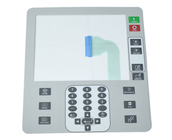 <p style="text-indent: 2em; line-height: 3em;">     <span style="font-family: 微軟雅黑, "Microsoft YaHei"; font-size: 18px;">薄膜開(kāi)關(guān)是一種集成了關(guān)鍵功能、指示元件和儀表盤(pán)的操作系統(tǒng)。它由四部分組成：面板、上電路、隔離層和下電路。當(dāng)薄膜開(kāi)關(guān)被按下時(shí)，上電路的觸點(diǎn)向下變形，與下電路的板接觸。手指松開(kāi)后，上電路觸點(diǎn)彈回，電路斷開(kāi)，電路觸發(fā)信號(hào)。薄膜開(kāi)關(guān)結(jié)構(gòu)嚴(yán)謹(jǐn)，外形美觀，氣密性好。具有使用壽命長(zhǎng)的特點(diǎn)。廣泛應(yīng)用于電子通訊、電子測(cè)量?jī)x器、工業(yè)控制、汽車工業(yè)、智能玩具、家用電器等領(lǐng)域。</span> </p><p style="text-indent: 2em; line-height: 3em;"><span style="font-family: 微軟雅黑, "Microsoft YaHei"; font-size: 18px;">0.25mm及以下的塑料基板稱為薄膜，主要用作薄膜開(kāi)關(guān)的面板層。背面印有各種指示性圖案和文字，指示對(duì)應(yīng)開(kāi)關(guān)鍵位置的操作區(qū)域。厚度選擇要根據(jù)面板和按鍵的大小而定，材質(zhì)厚，觸感增大，響應(yīng)慢；材質(zhì)太薄，摸起來(lái)手感差，回彈不明顯。 0.25mm以上的厚度稱為片材，不適用于三維按鍵成型?？勺鳛闊o(wú)按鍵操作區(qū)的指示牌面板，也可作為薄膜開(kāi)關(guān)的襯板，提高其硬度。</span> </p>