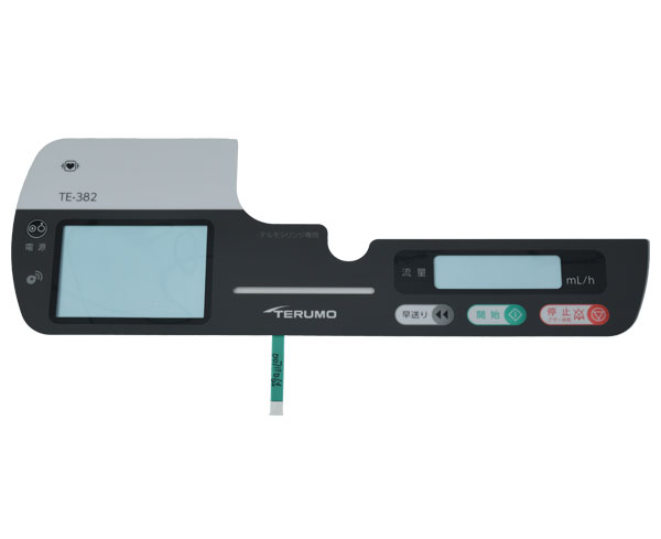 薄膜按鍵開(kāi)關(guān)+醫(yī)療注射泵