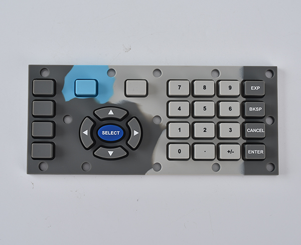 Printing + silicone button Printing + silicone button